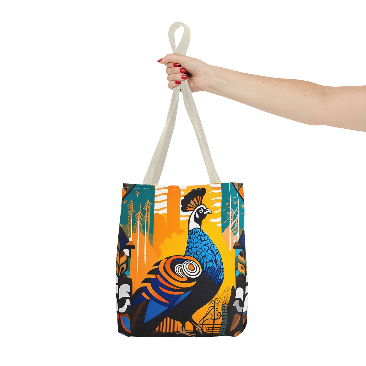 Graffiti Guineafowl Tote Bag