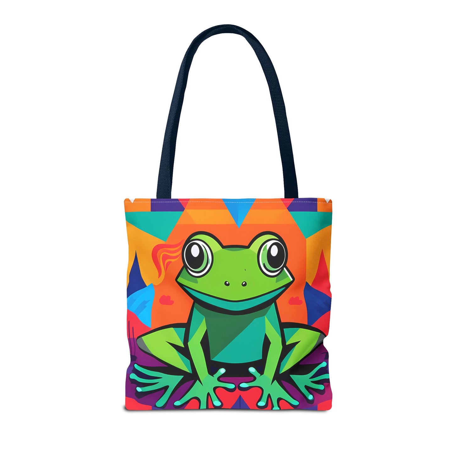 Vibrant Tree Frog Tote Bag