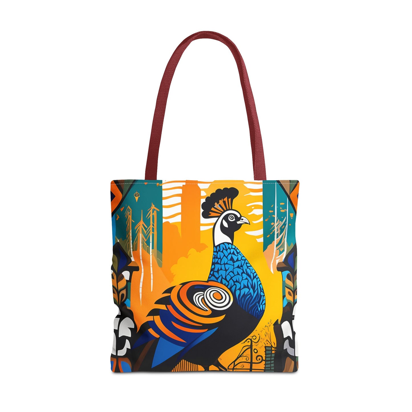 Graffiti Guineafowl Tote Bag