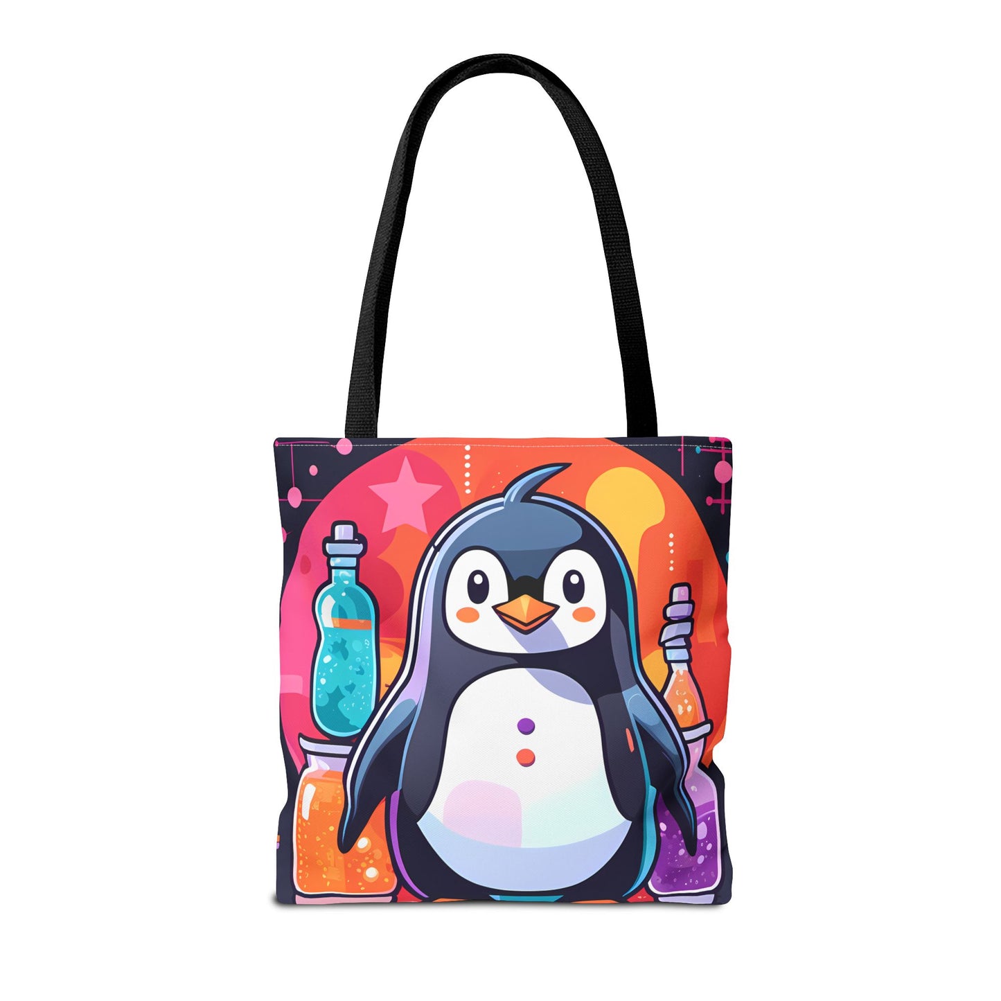 Science Penguin Tote Bag