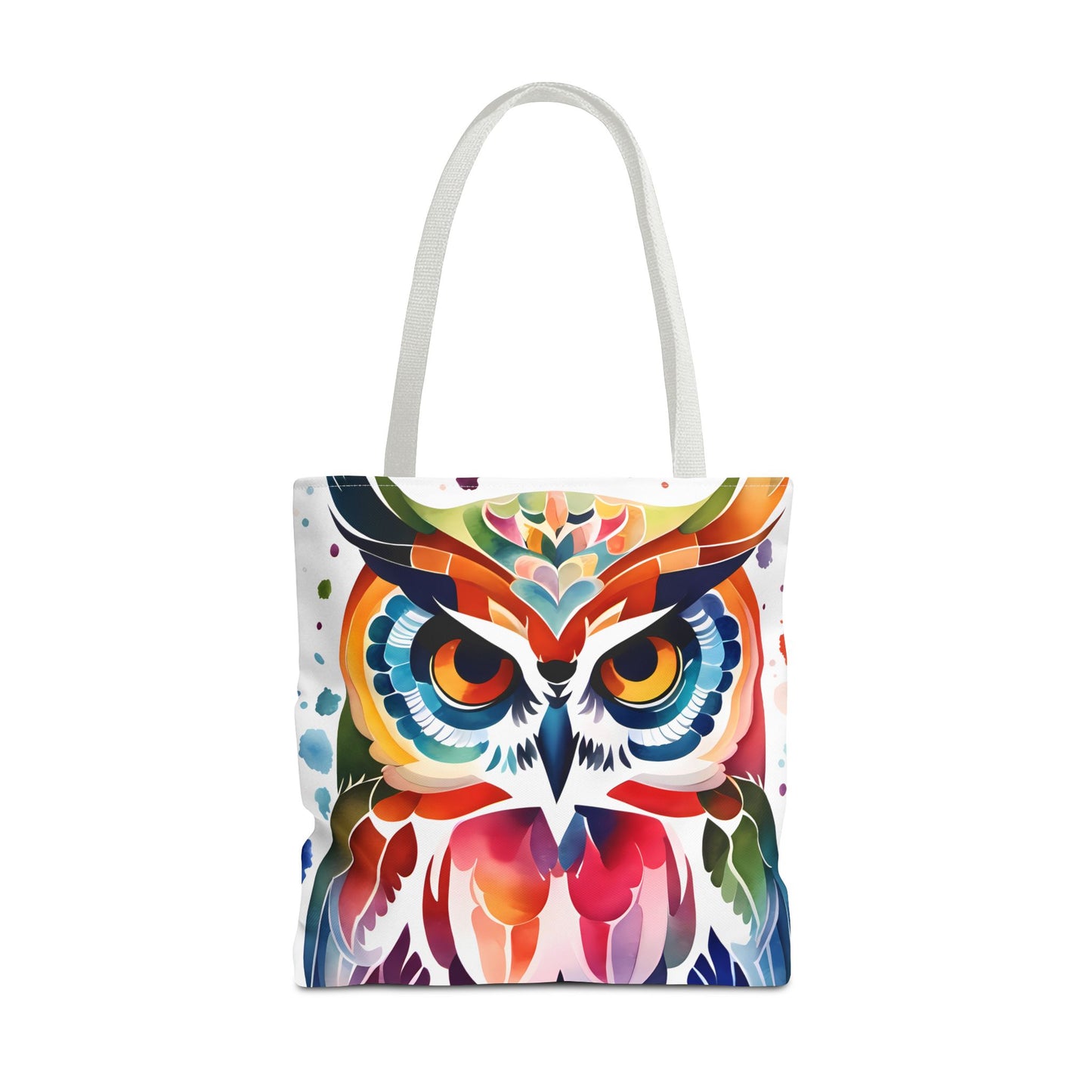 Artistic Owl Tote Bag