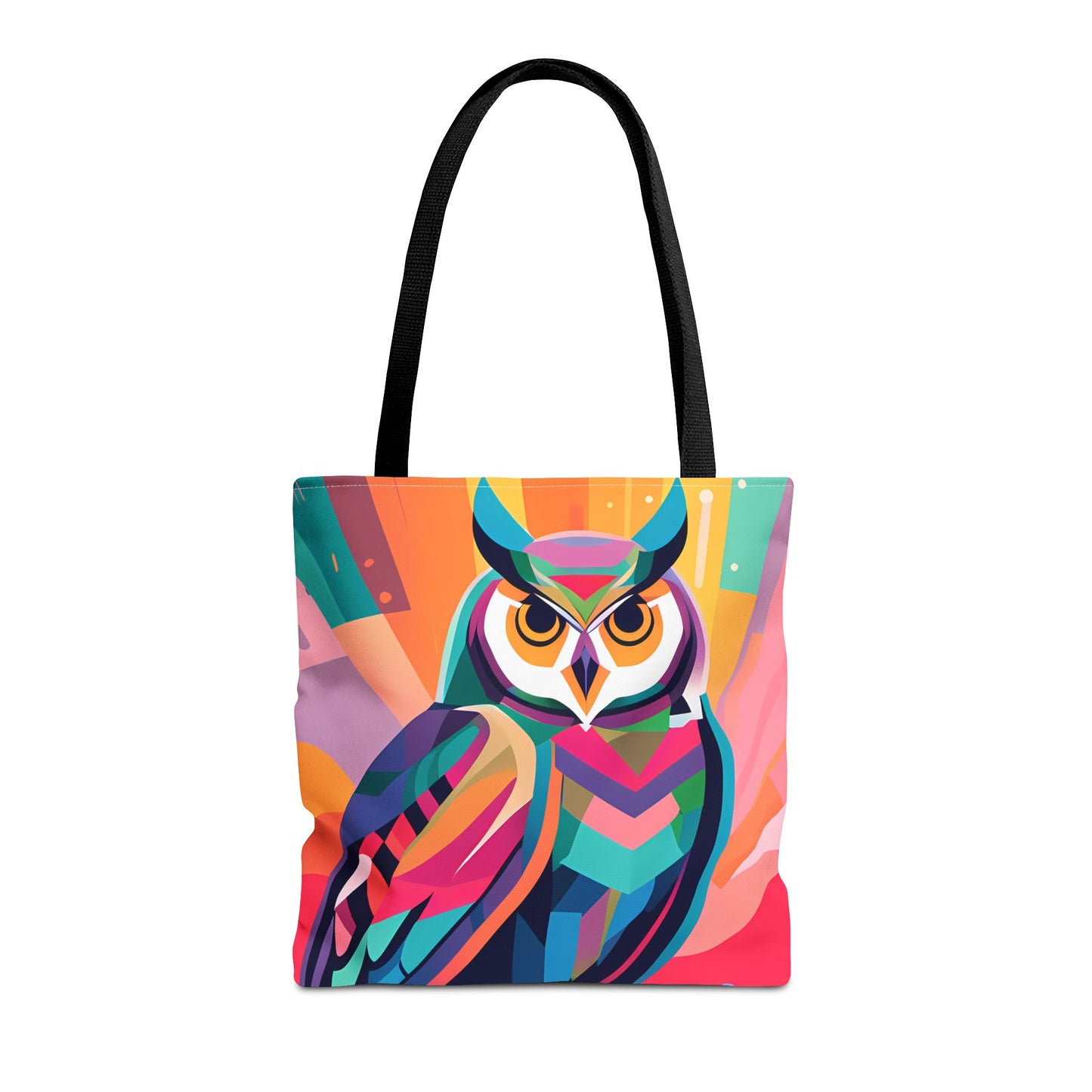 Abstract Owl Tote Bag