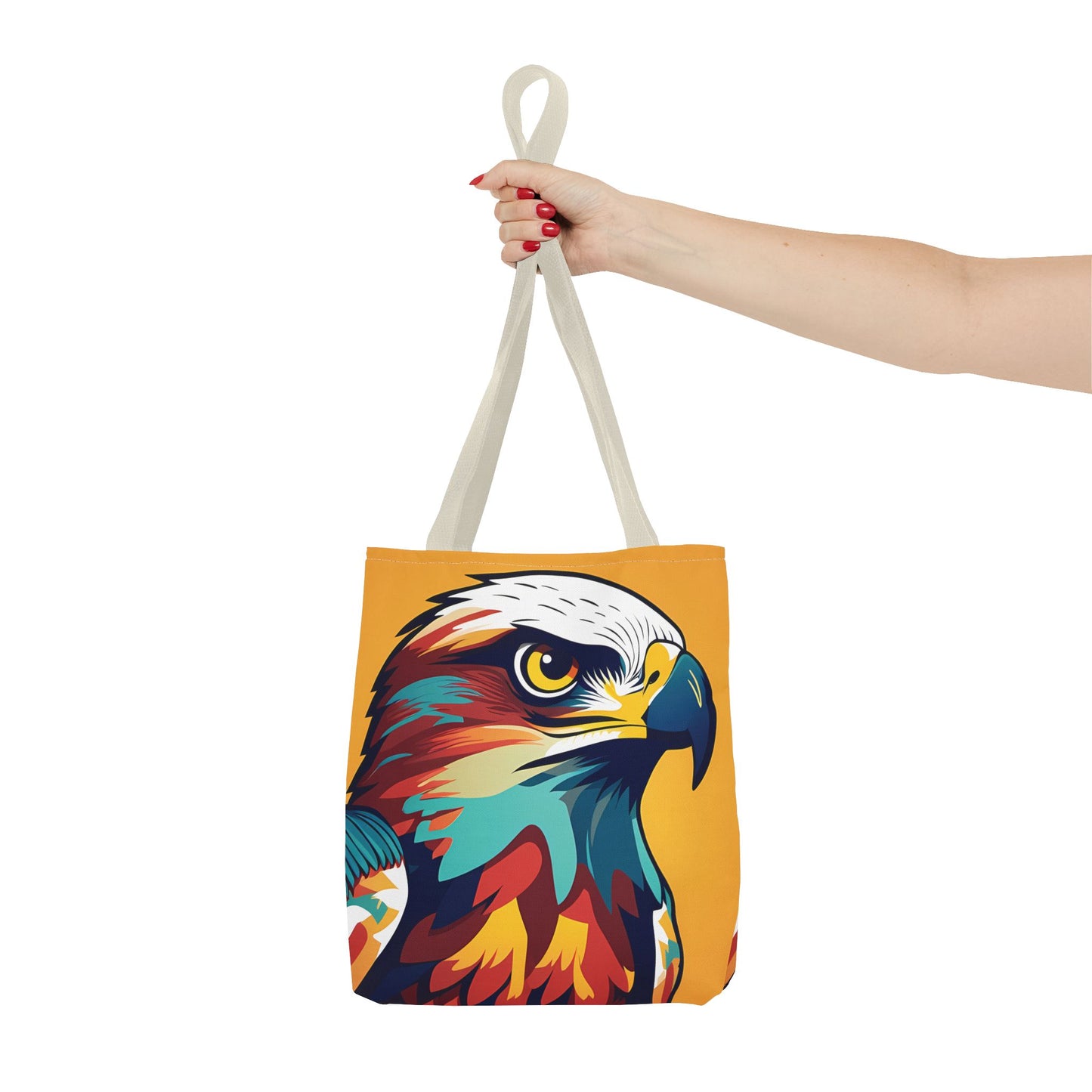 Majestic Hawk Portrait Tote Bag
