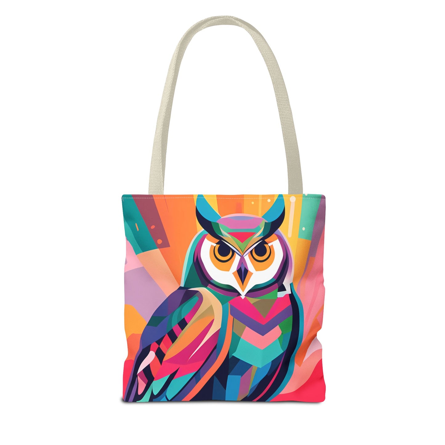 Abstract Owl Tote Bag