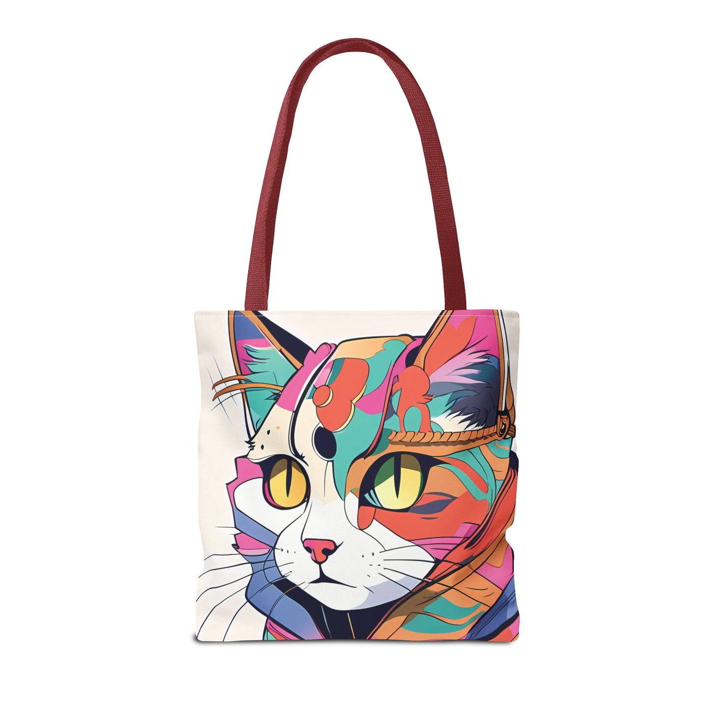 Abstract Feline Fantasy Tote Bag