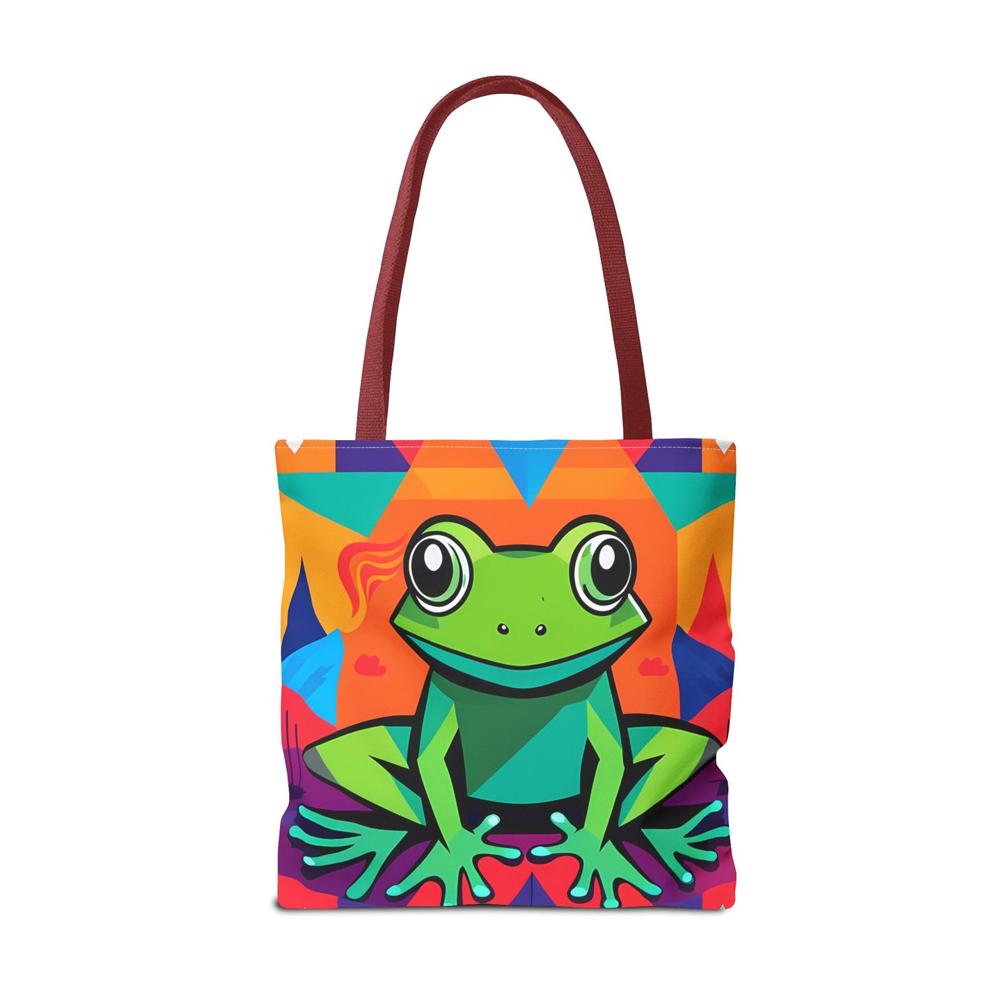 Vibrant Tree Frog Tote Bag