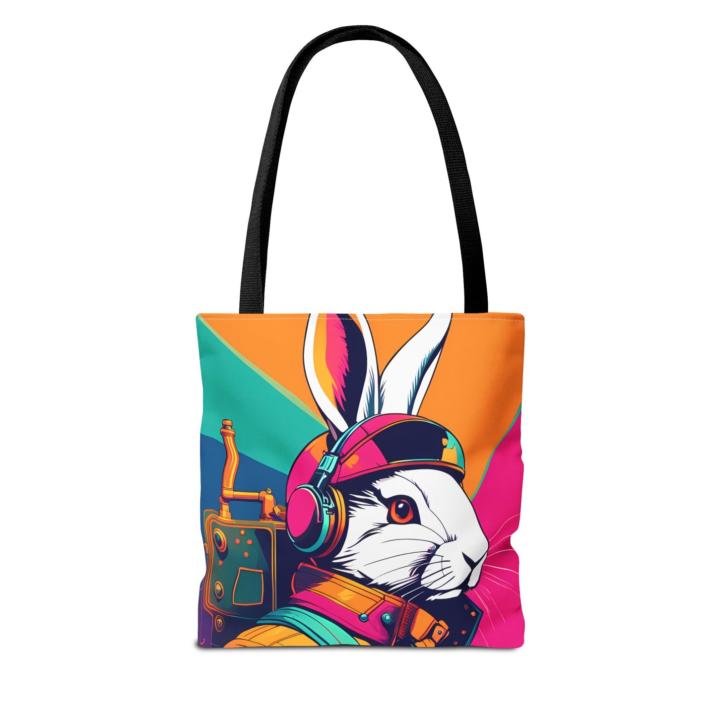 Teslapunk Rabbit Tote Bag