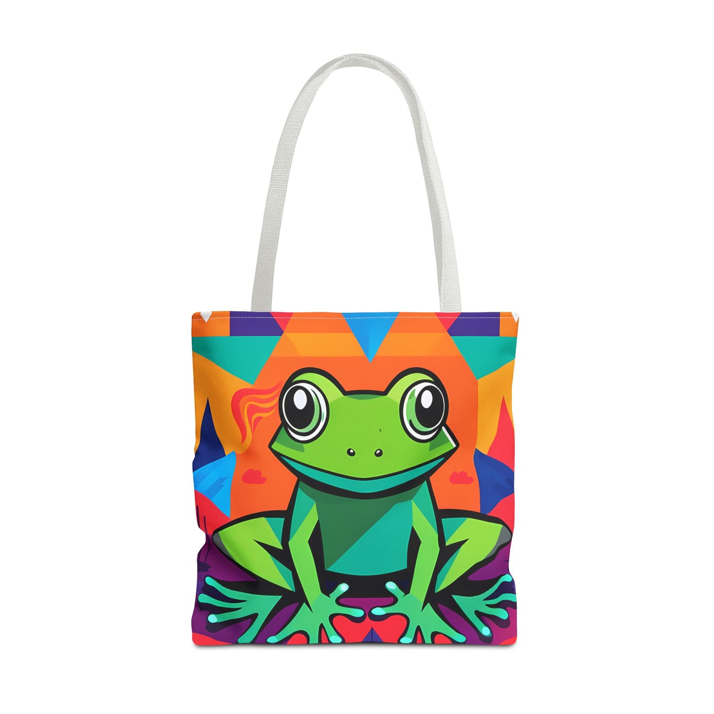 Vibrant Tree Frog Tote Bag