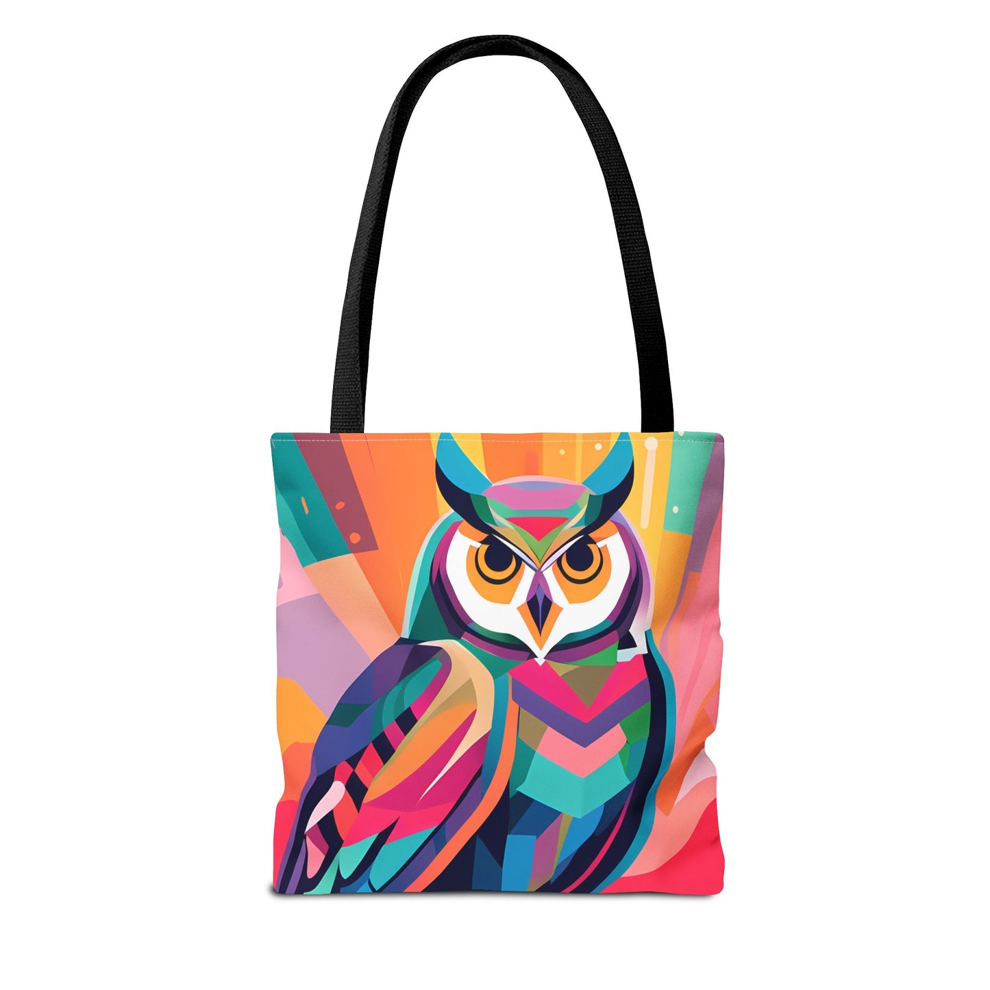 Abstract Owl Tote Bag