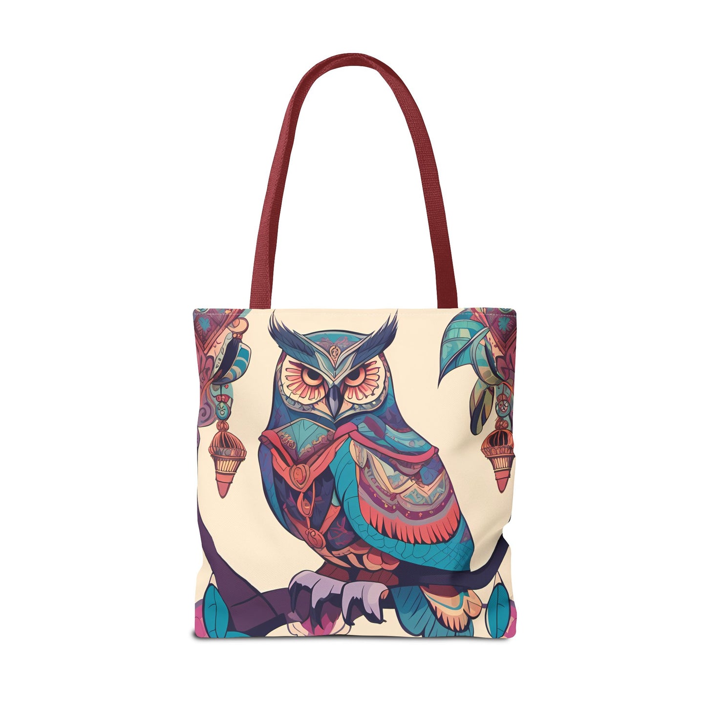 Bohemian Owl Tote Bag