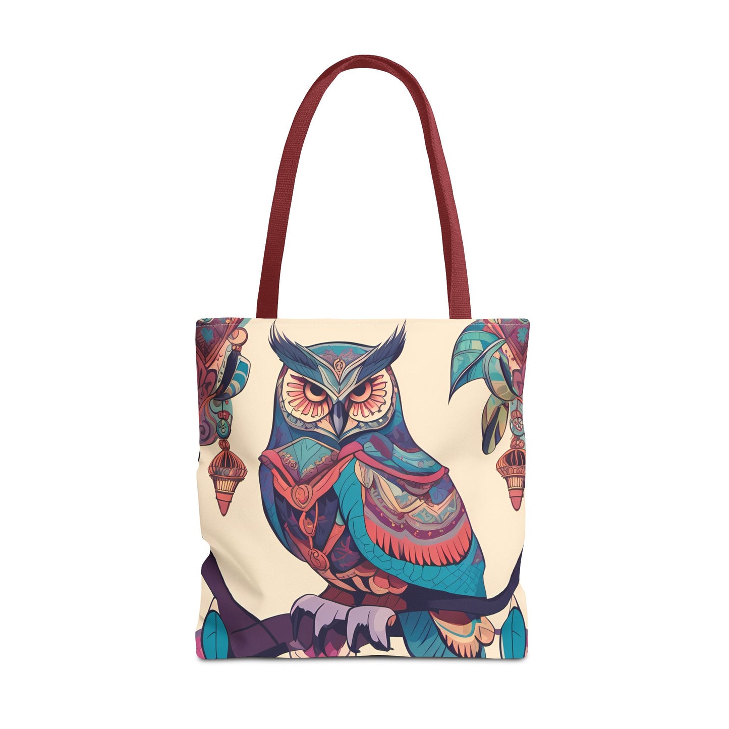 Bohemian Owl Tote Bag