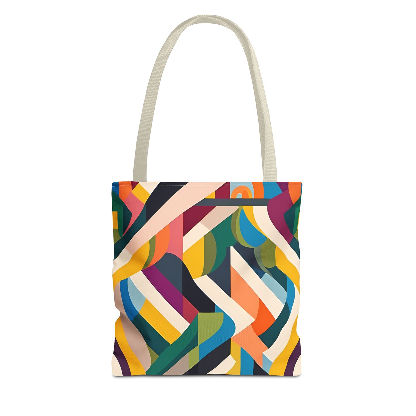 Abstract Ribbons Tote Bag