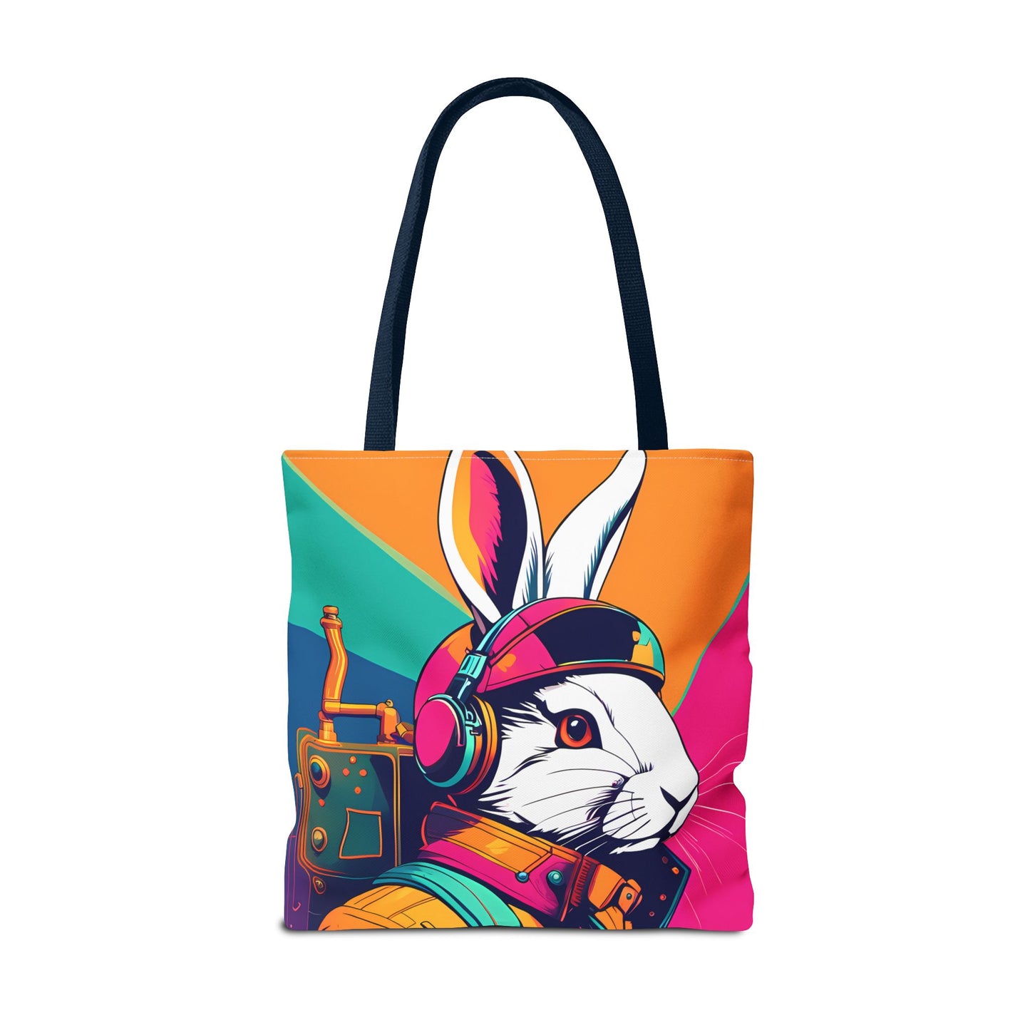 Teslapunk Rabbit Tote Bag