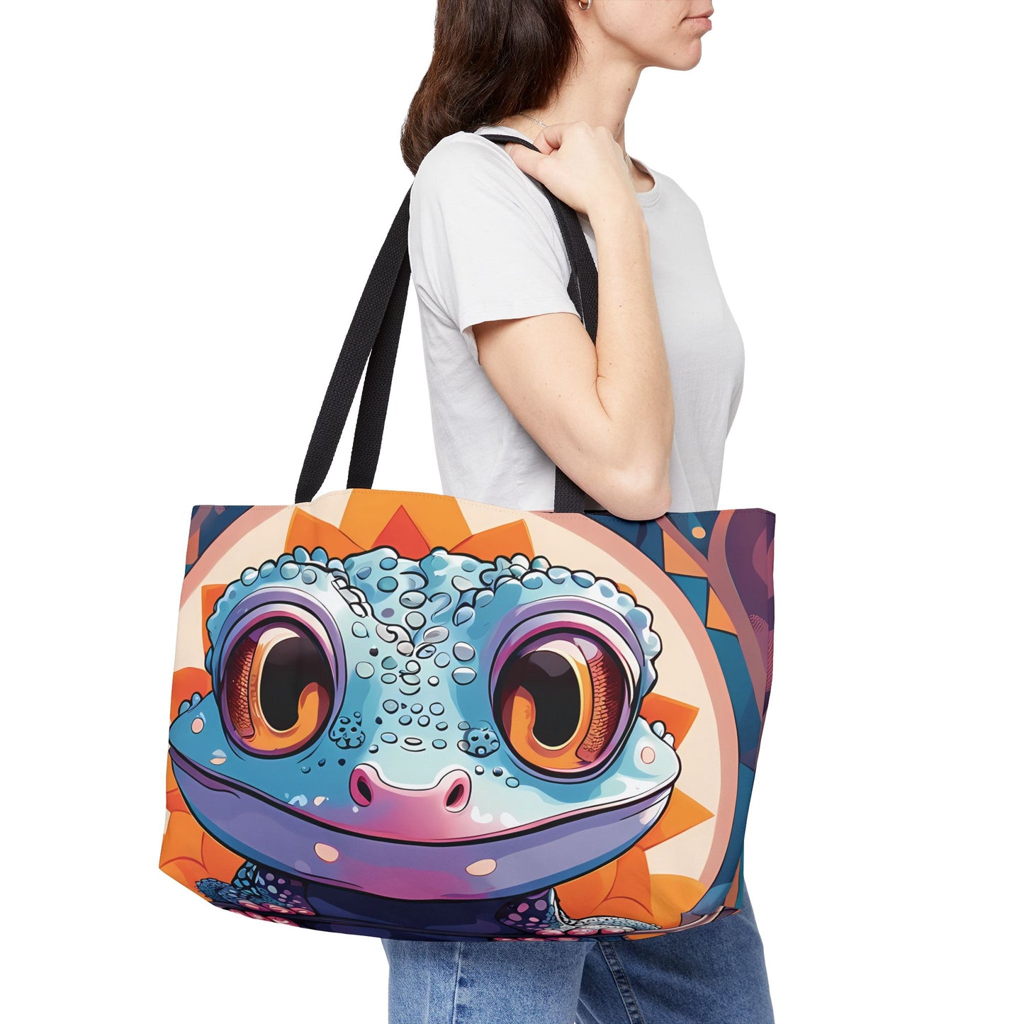 Adorable Tokay Gecko Tote Bag