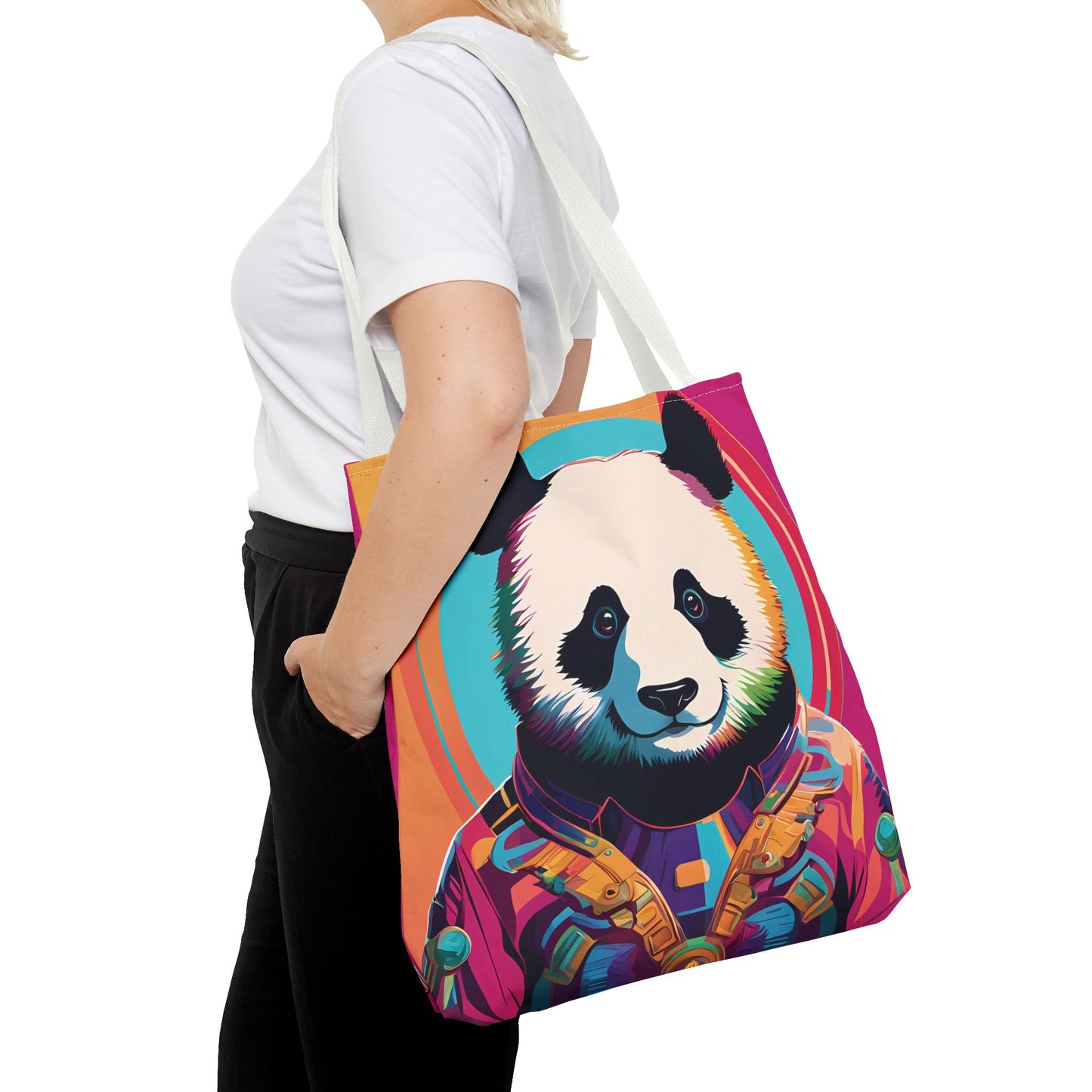 Cosmic Panda Tote Bag