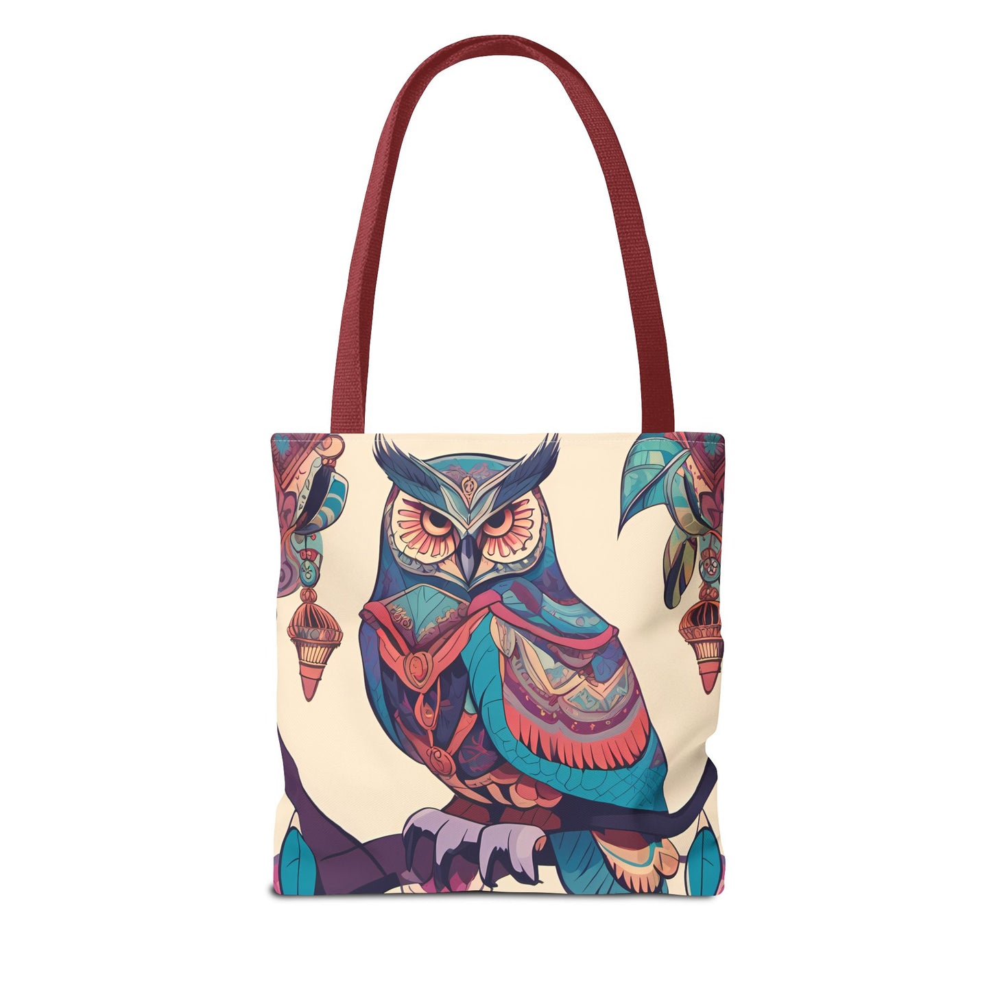 Bohemian Owl Tote Bag