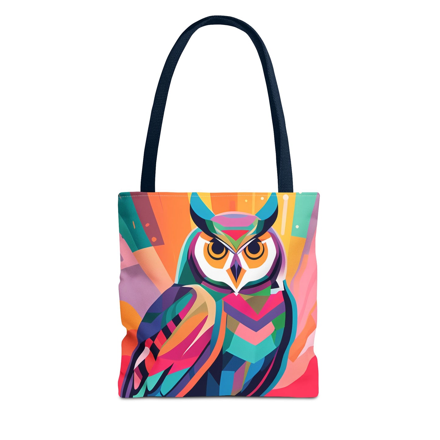 Abstract Owl Tote Bag