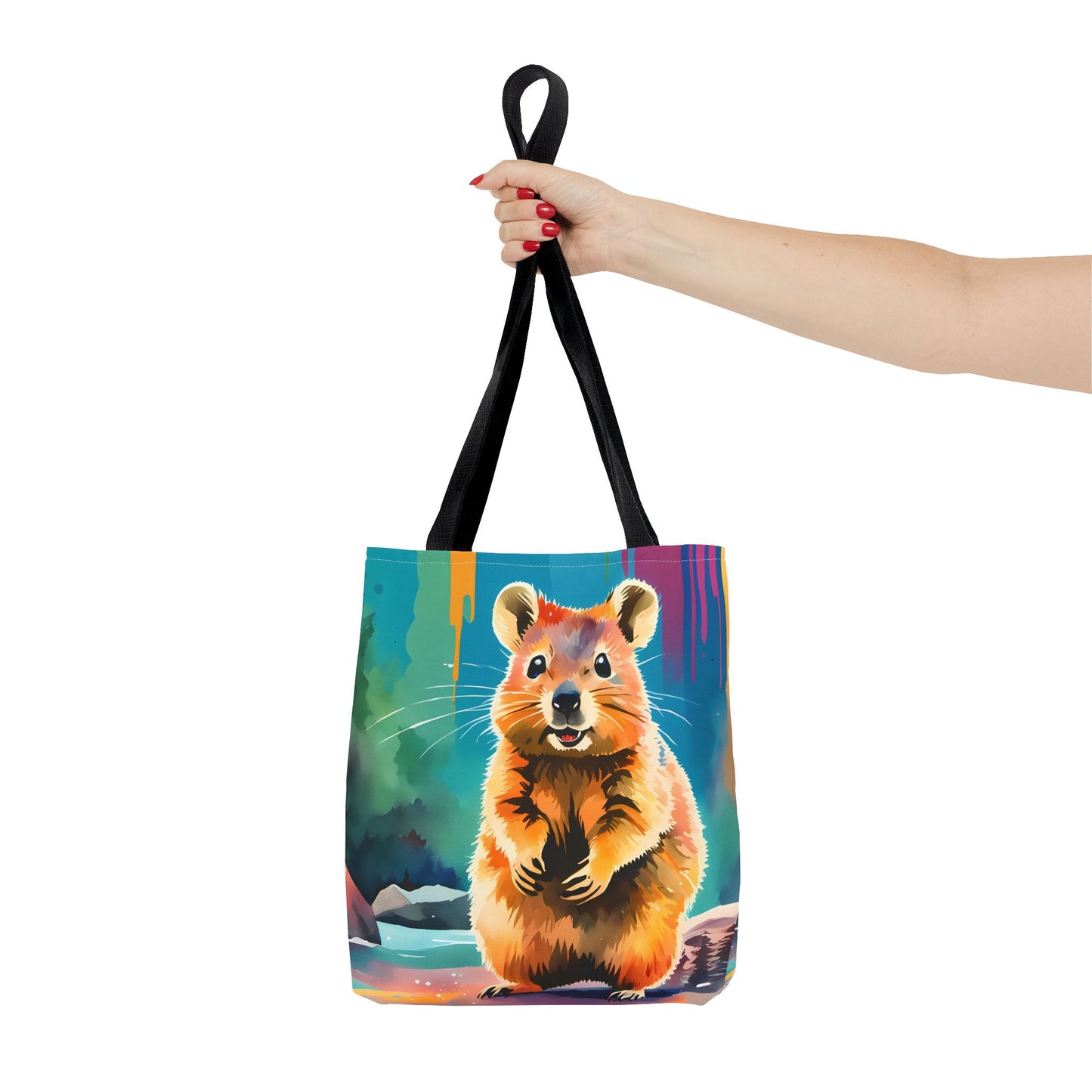 Cheerful Quokka Tote Bag