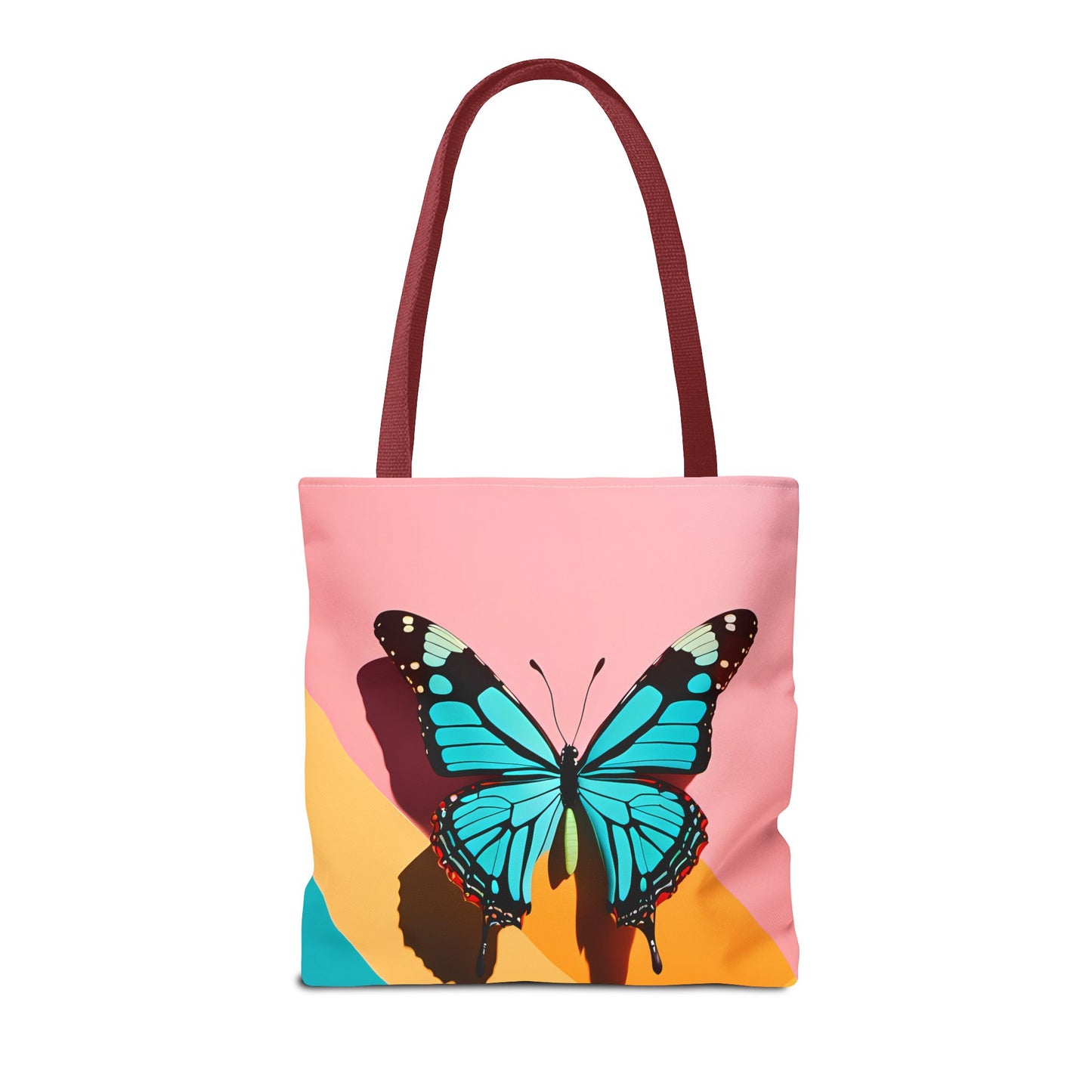 Blue Butterfly Tote Bag