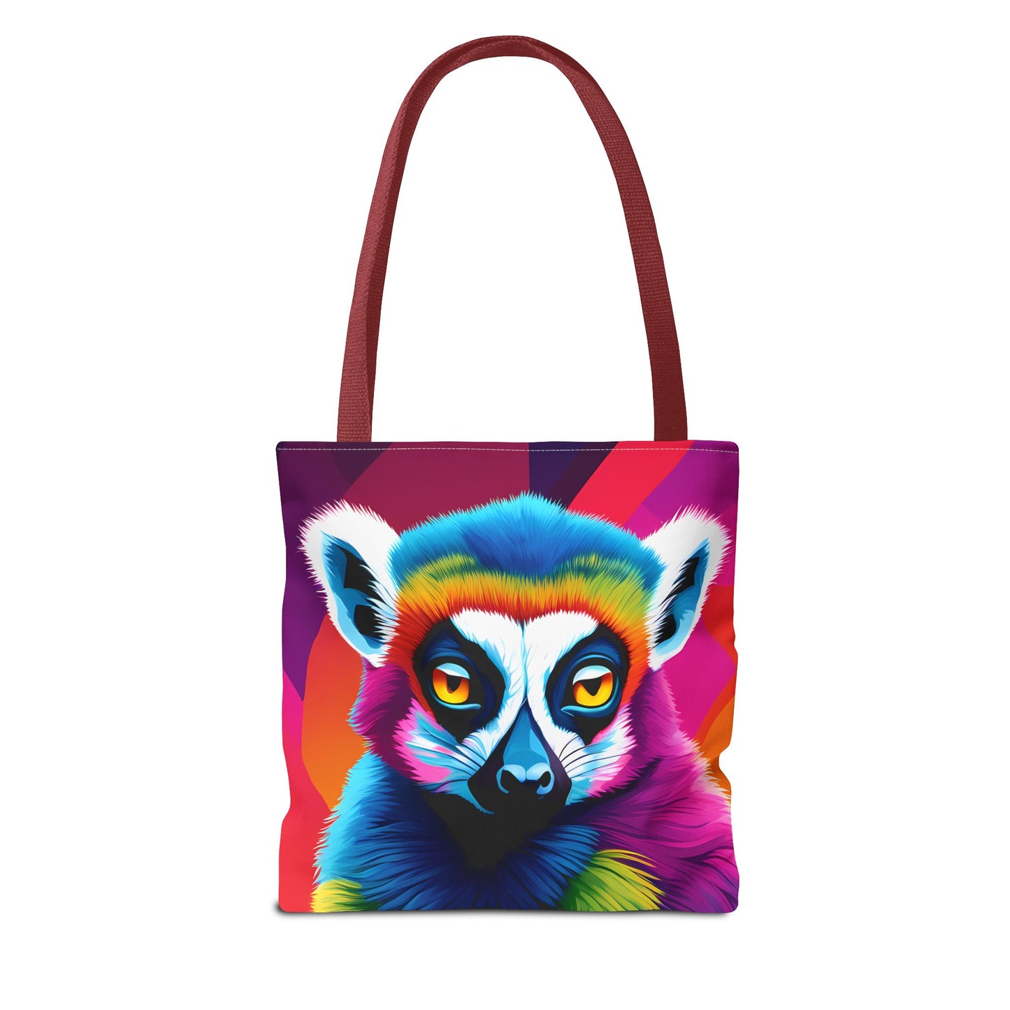 Psychedelic Lemur Tote Bag