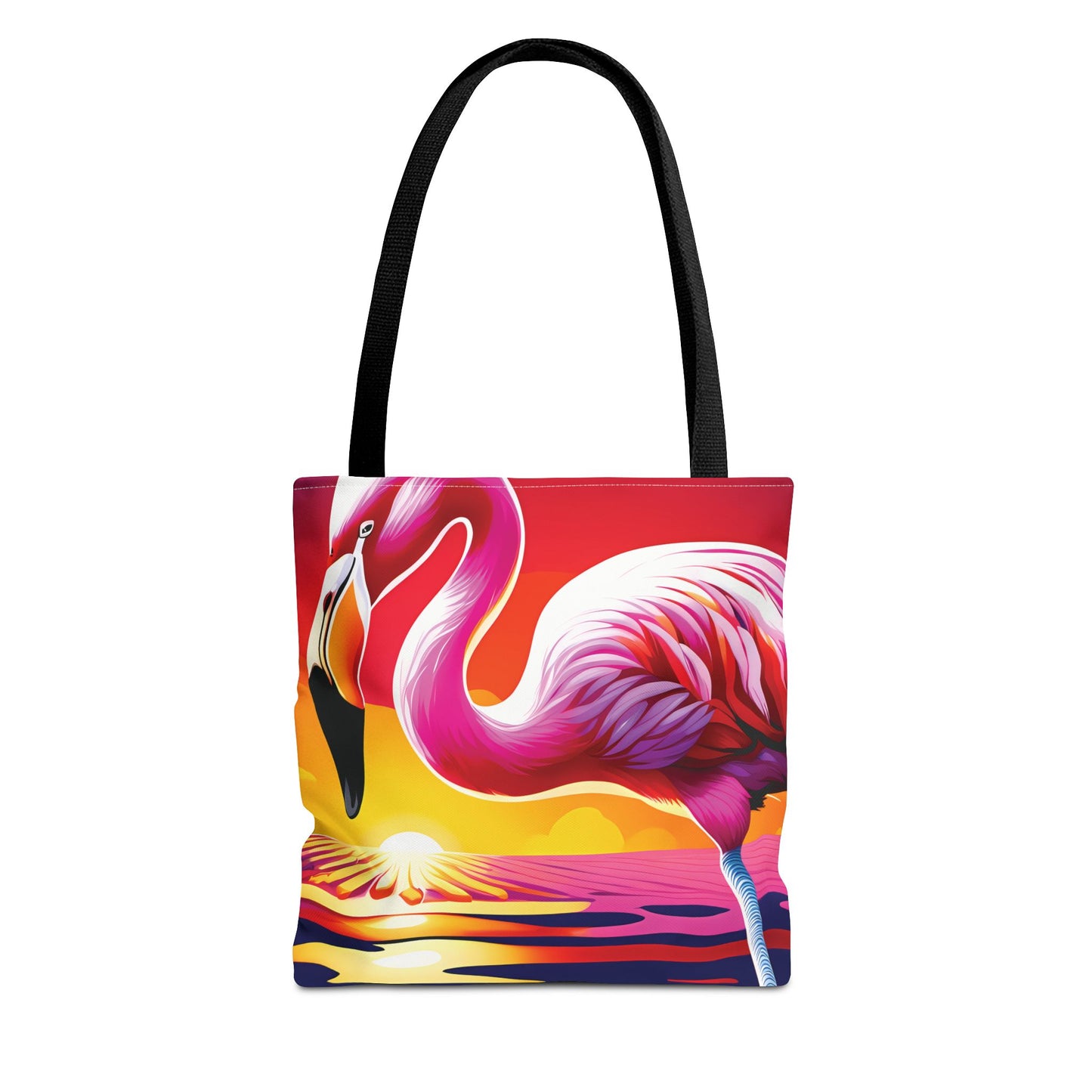 Sunset Flamingo Tote Bag