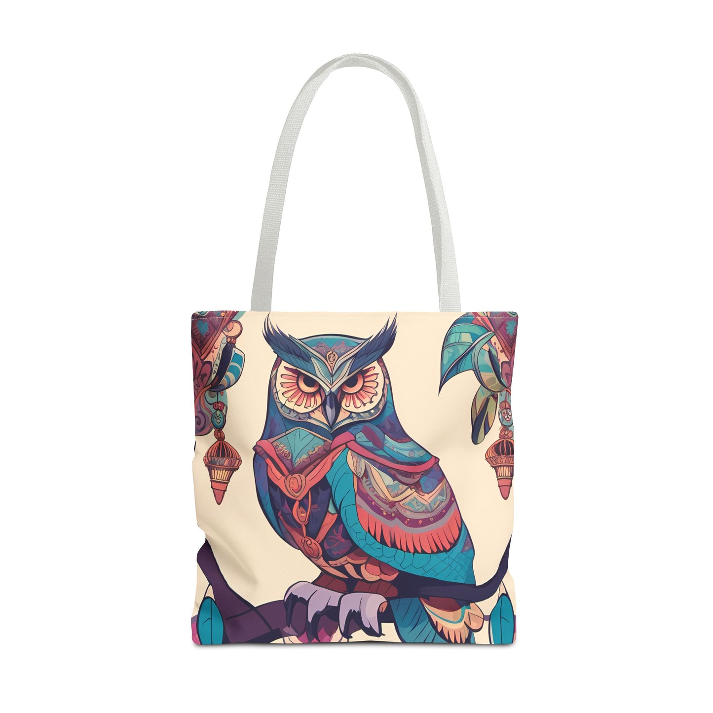 Bohemian Owl Tote Bag