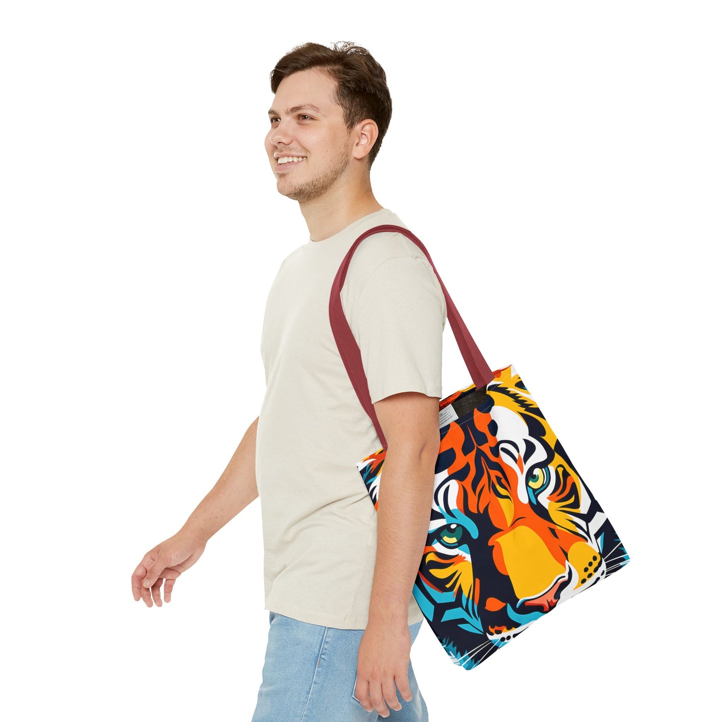 Ferocious Tiger Tote Bag