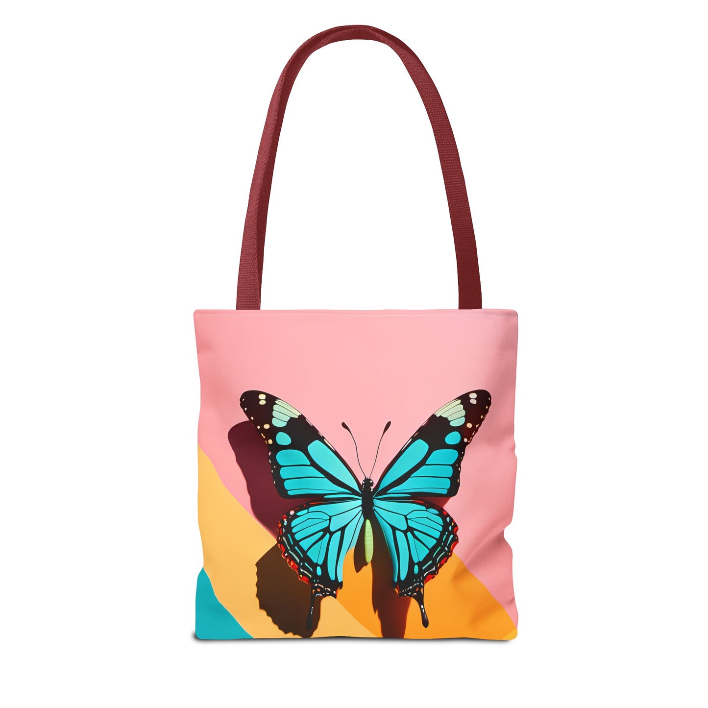 Blue Butterfly Tote Bag