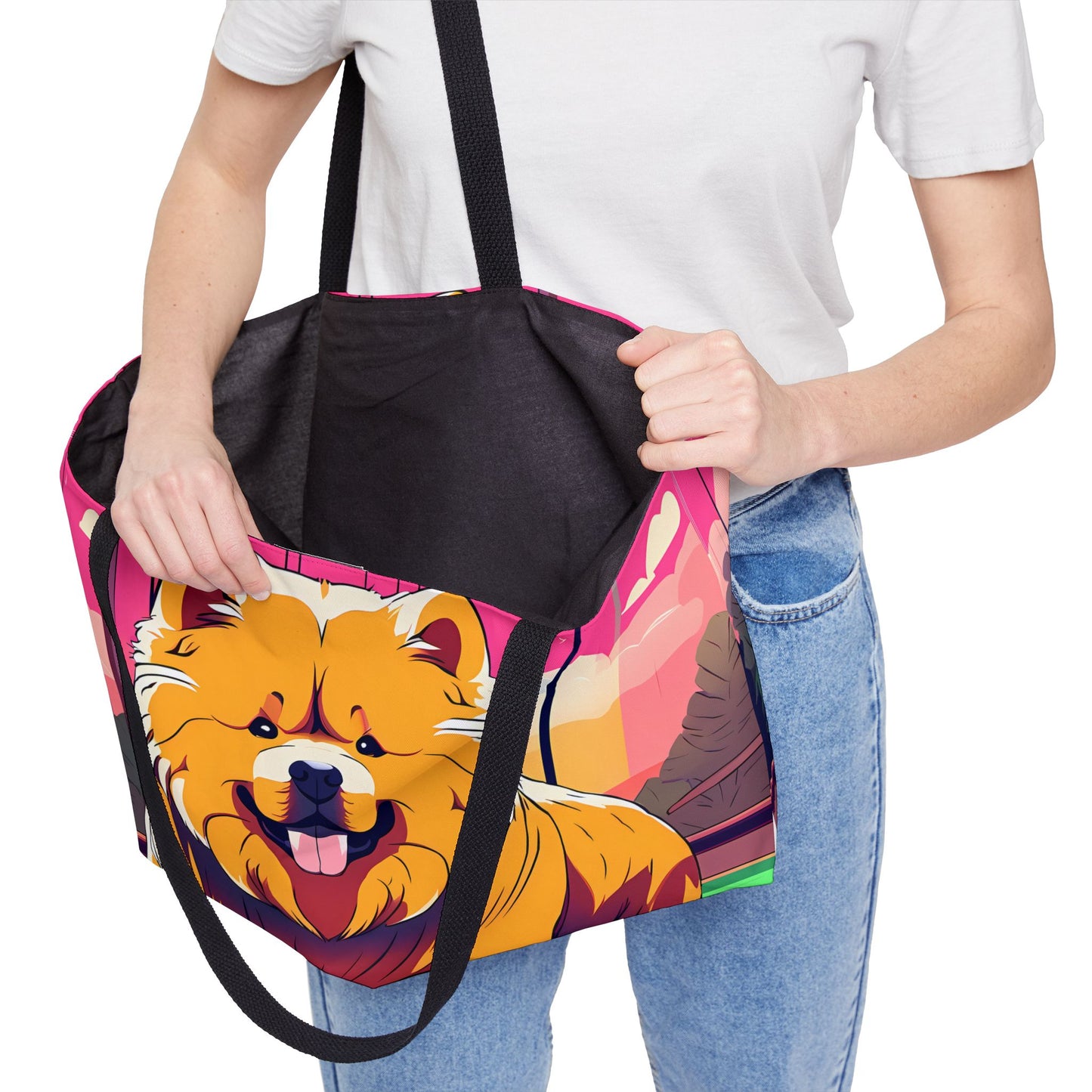 Sunny Chow Chow Tote Bag