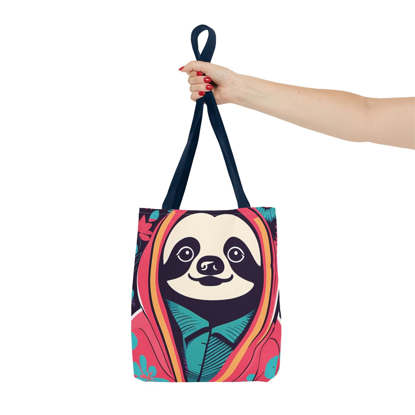 Hoodie Sloth Tote Bag