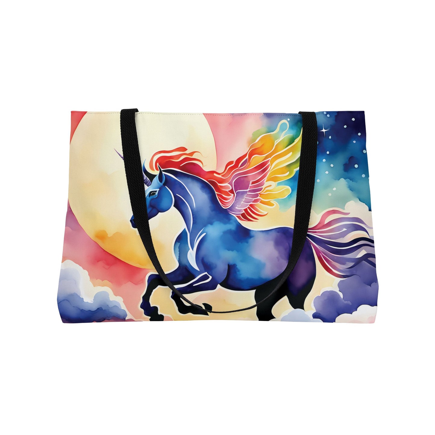Celestial Cloud Unicorn Tote Bag