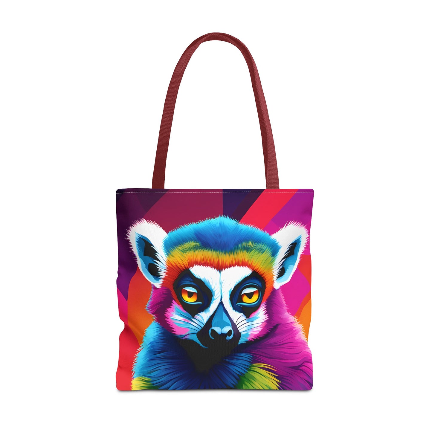 Psychedelic Lemur Tote Bag
