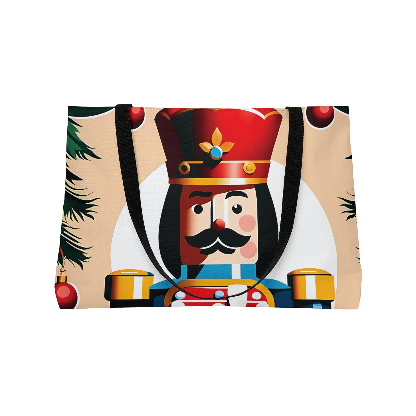 Christmas Nutcracker Soldier Tote Bag