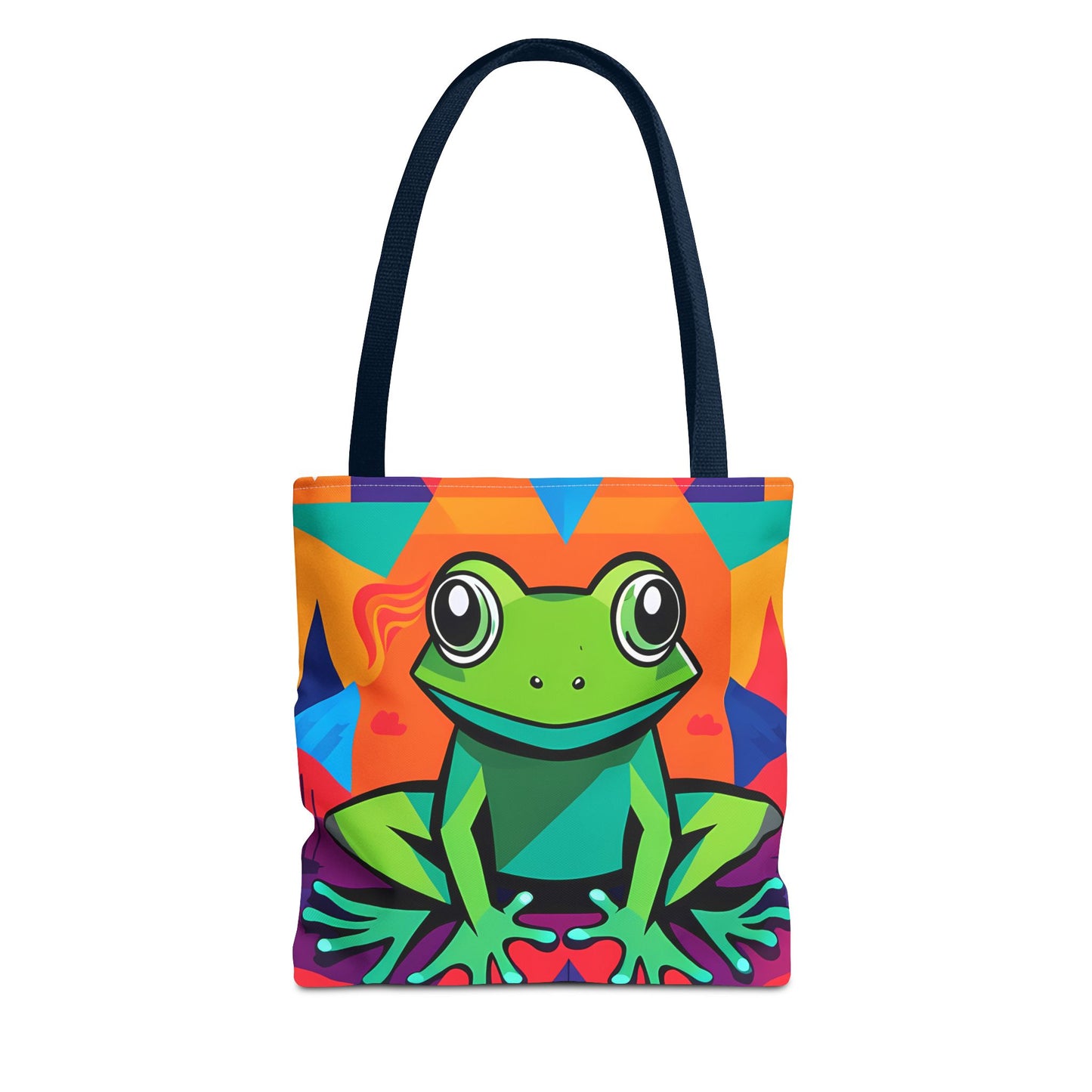 Vibrant Tree Frog Tote Bag