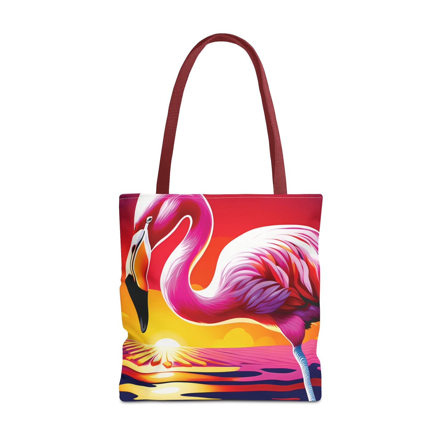 Sunset Flamingo Tote Bag