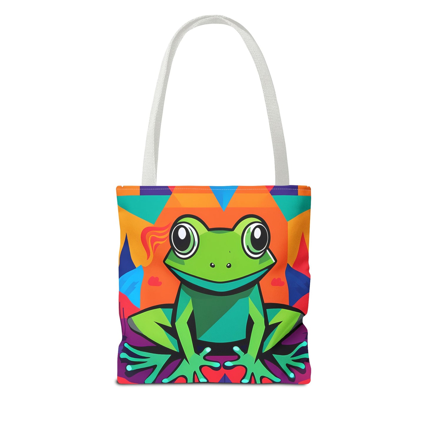 Vibrant Tree Frog Tote Bag