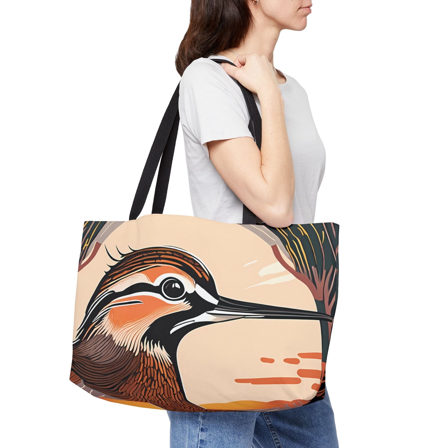 Woodcock Bird Tote Bag