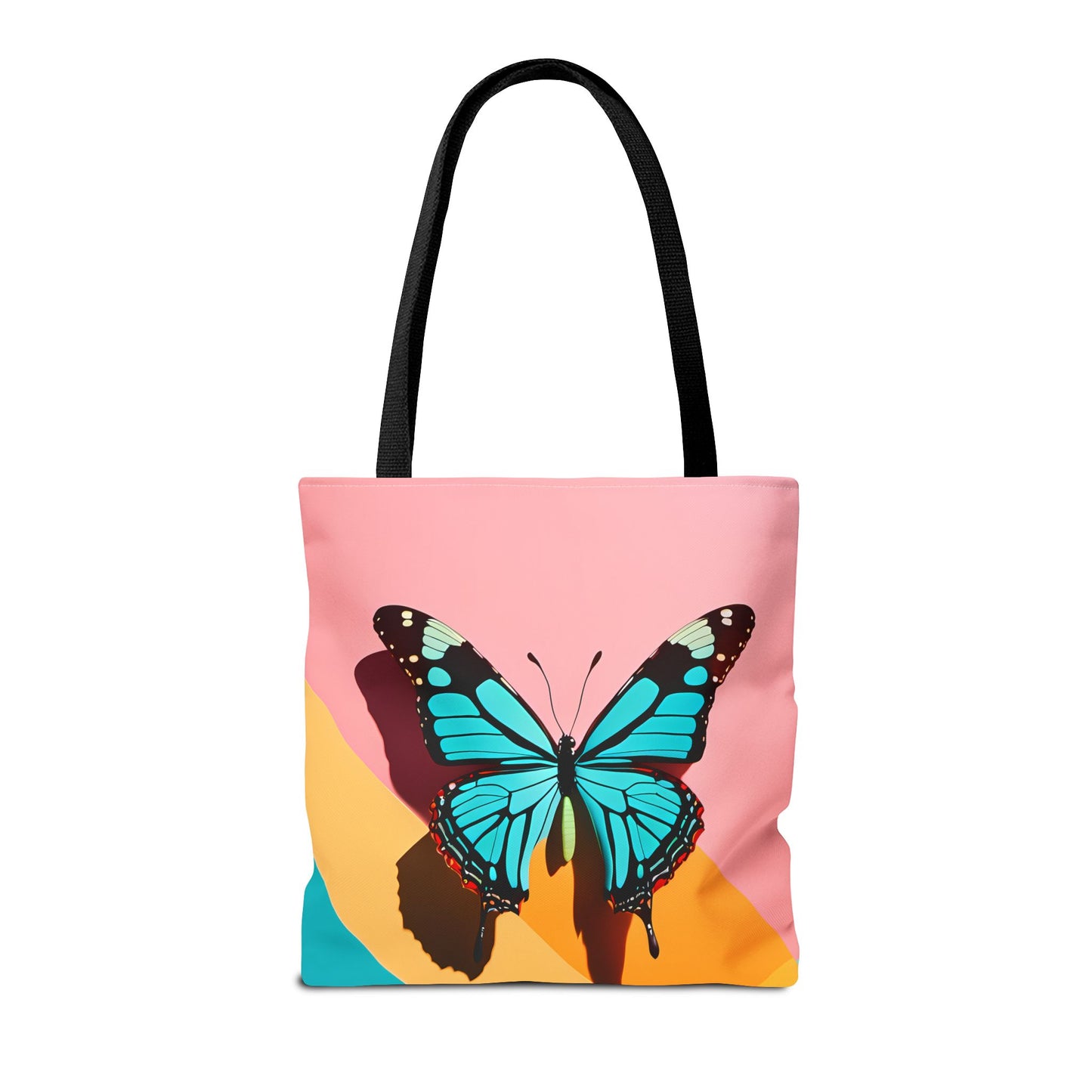 Blue Butterfly Tote Bag