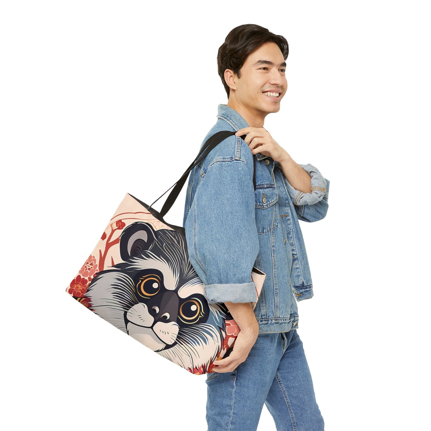 Cute Emperor Tamarin Tote Bag