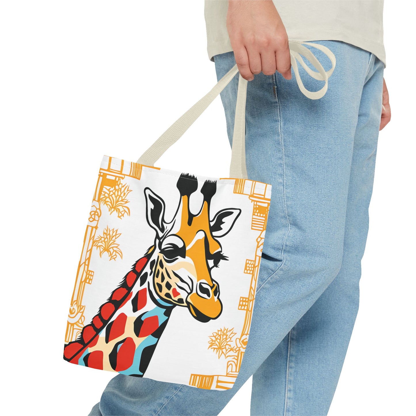 Bamboo Giraffe Tote Bag