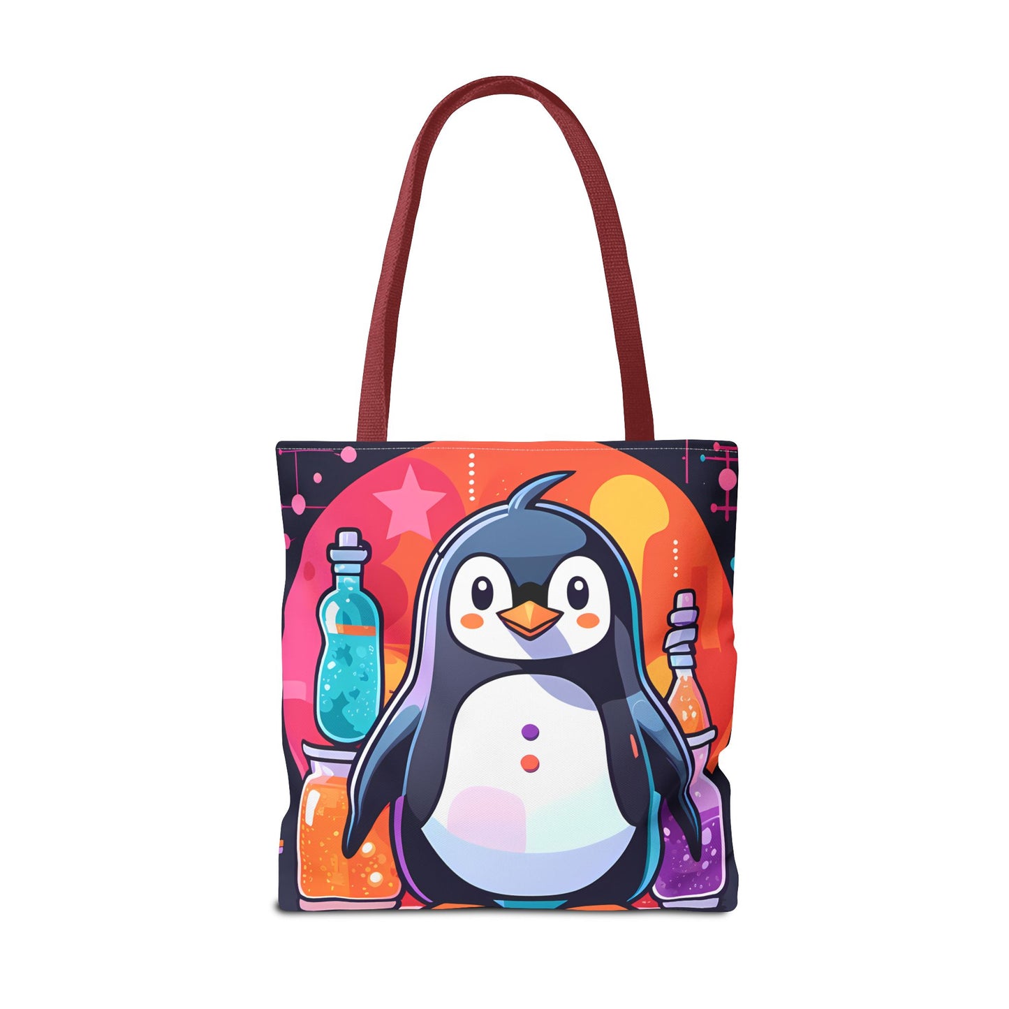 Science Penguin Tote Bag