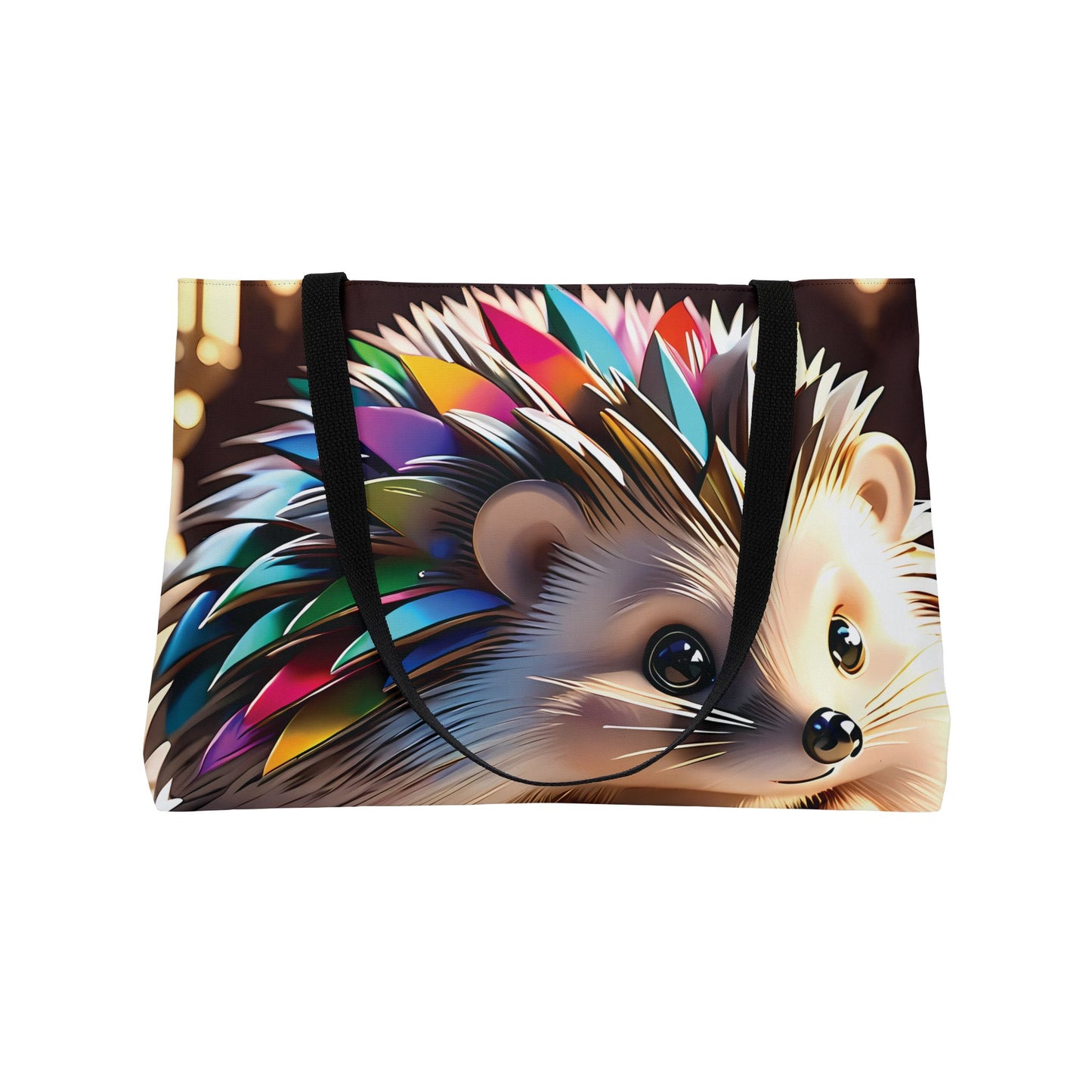 Rainbow Hedgehog Tote Bag