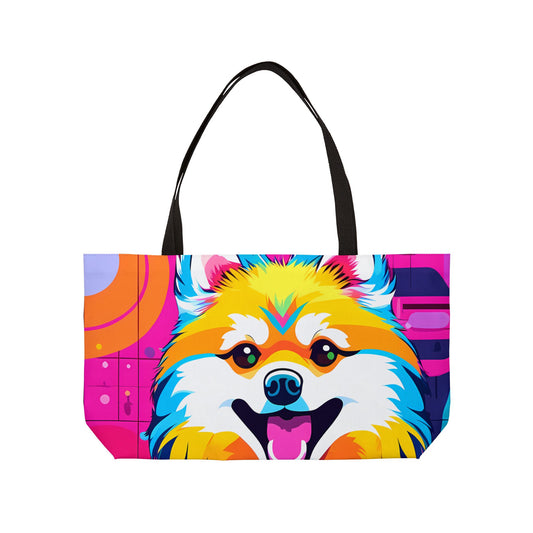 Radiant Pomeranian Tote Bag