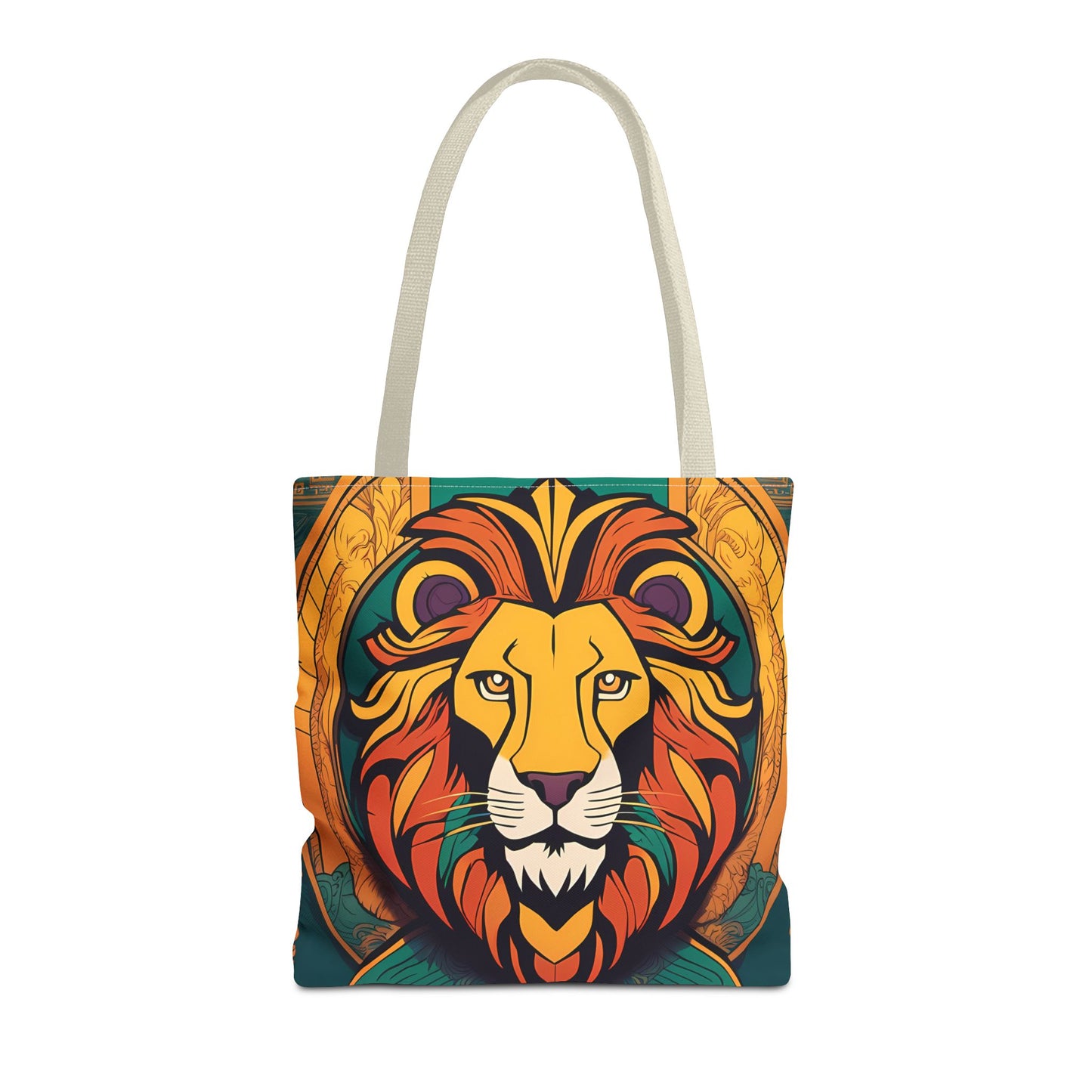 Regal Lion Art Tote Bag