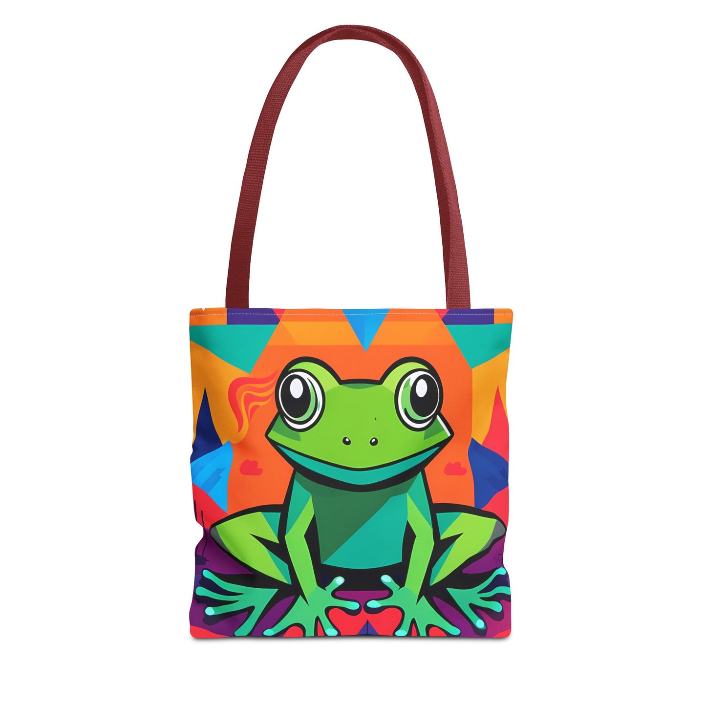 Vibrant Tree Frog Tote Bag