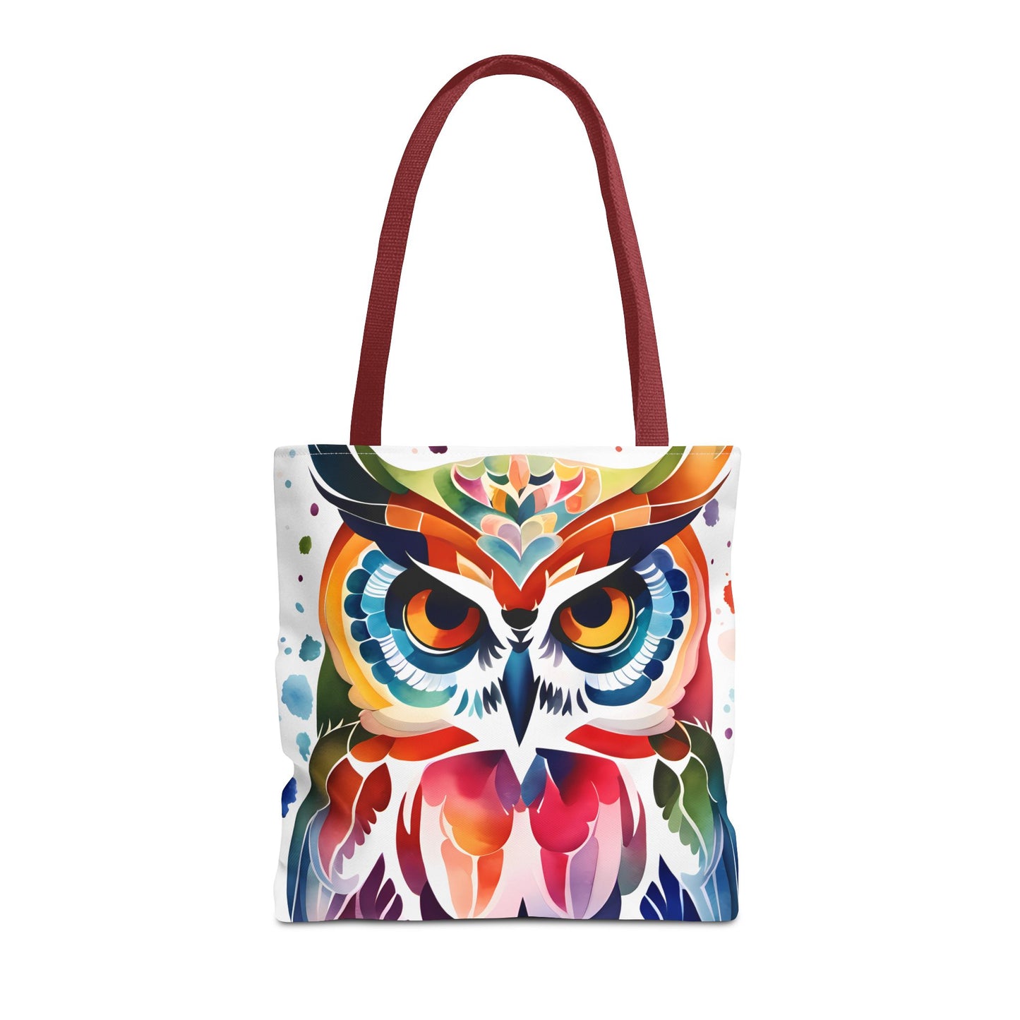 Artistic Owl Tote Bag