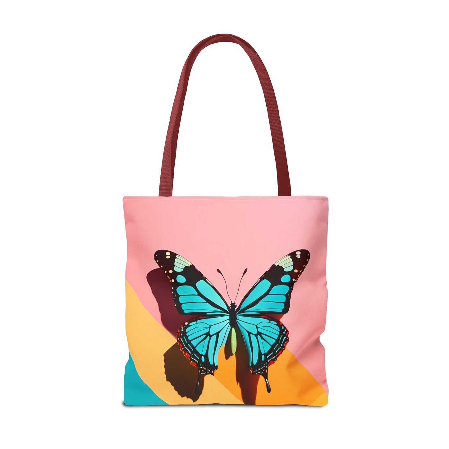 Blue Butterfly Tote Bag