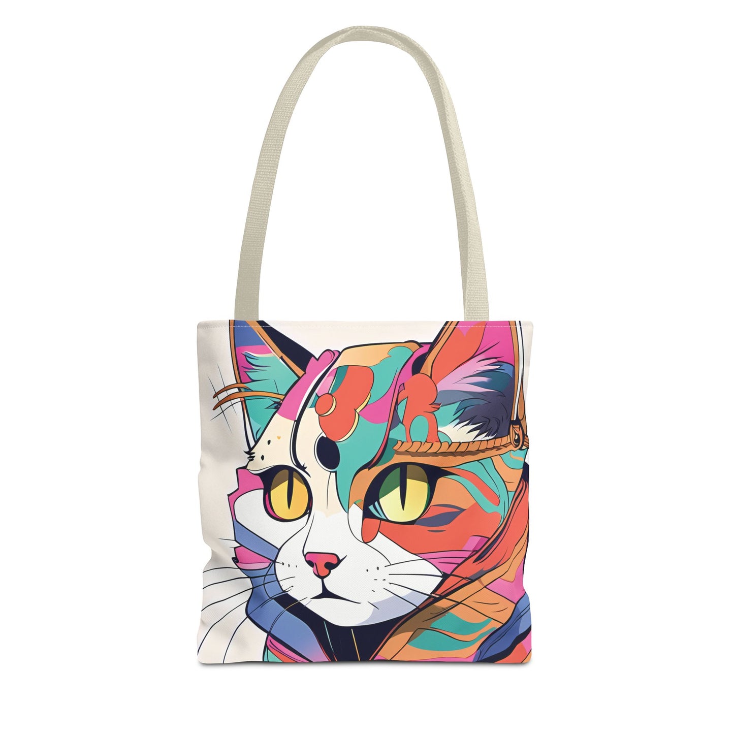Abstract Feline Fantasy Tote Bag
