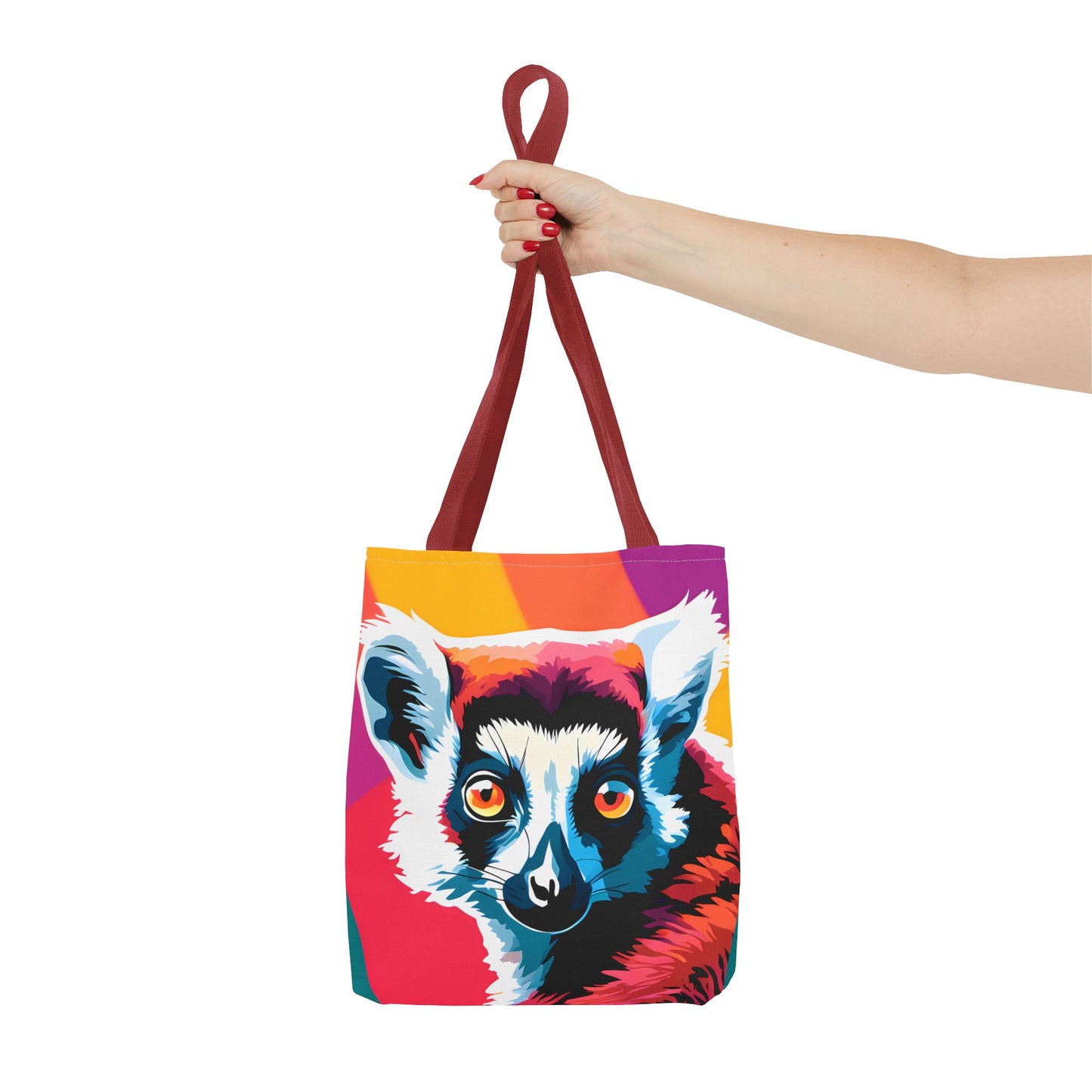 Vivid Lemur Tote Bag