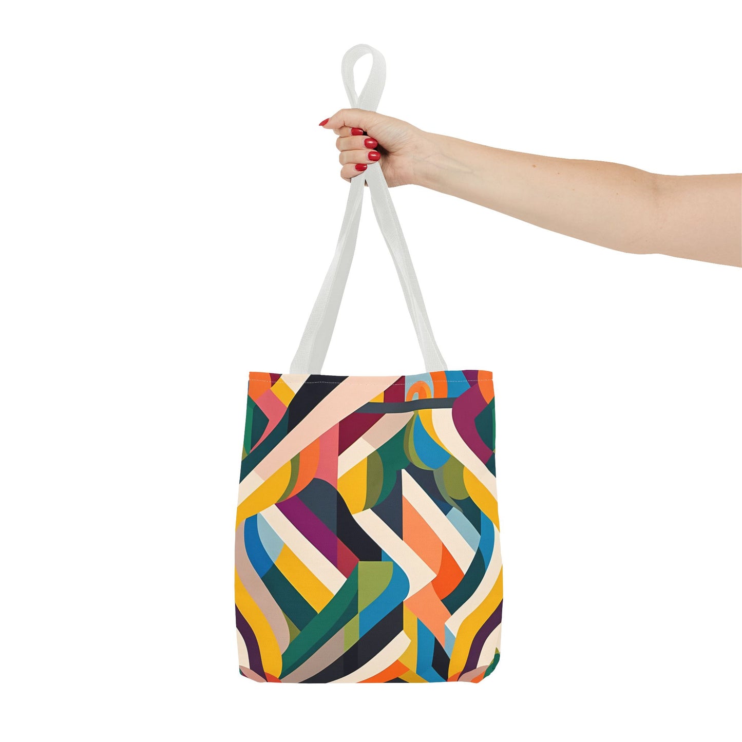 Abstract Ribbons Tote Bag